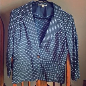 Tommy Hilfiger polka dot blazer